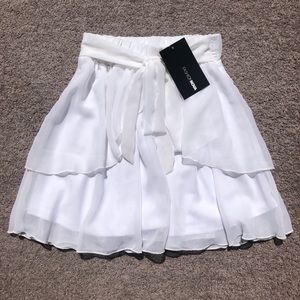 Fashion Nova Kailey High Rise Ruffle Mini Skirt